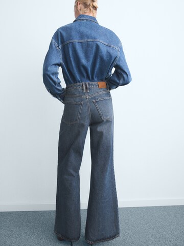 MANGO Разкроени Дънки 'Seattle' в синьо