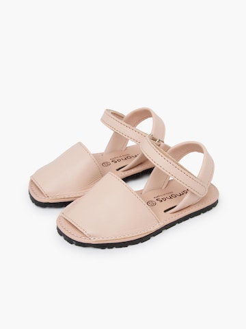 Sandales Pisamonas en beige