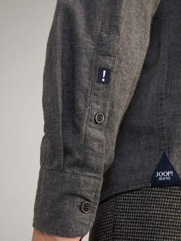 JOOP! Jeans Regular fit Button Up Shirt 'Hanson' in Grey