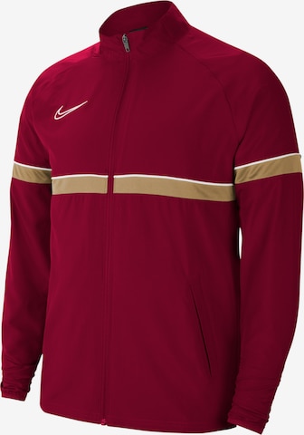 Giacca sportiva 'Academy 21' di NIKE in rosso: frontale