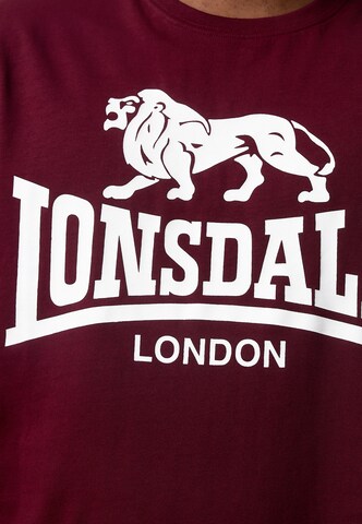 T-Shirt 'KELSO' LONSDALE en gris