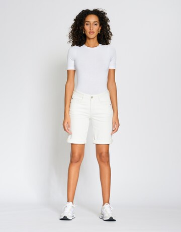 Loosefit Jean '94Amelie' Gang en blanc