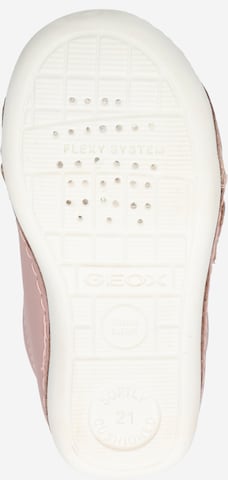 GEOX - Sapato de primeiros passos em rosa
