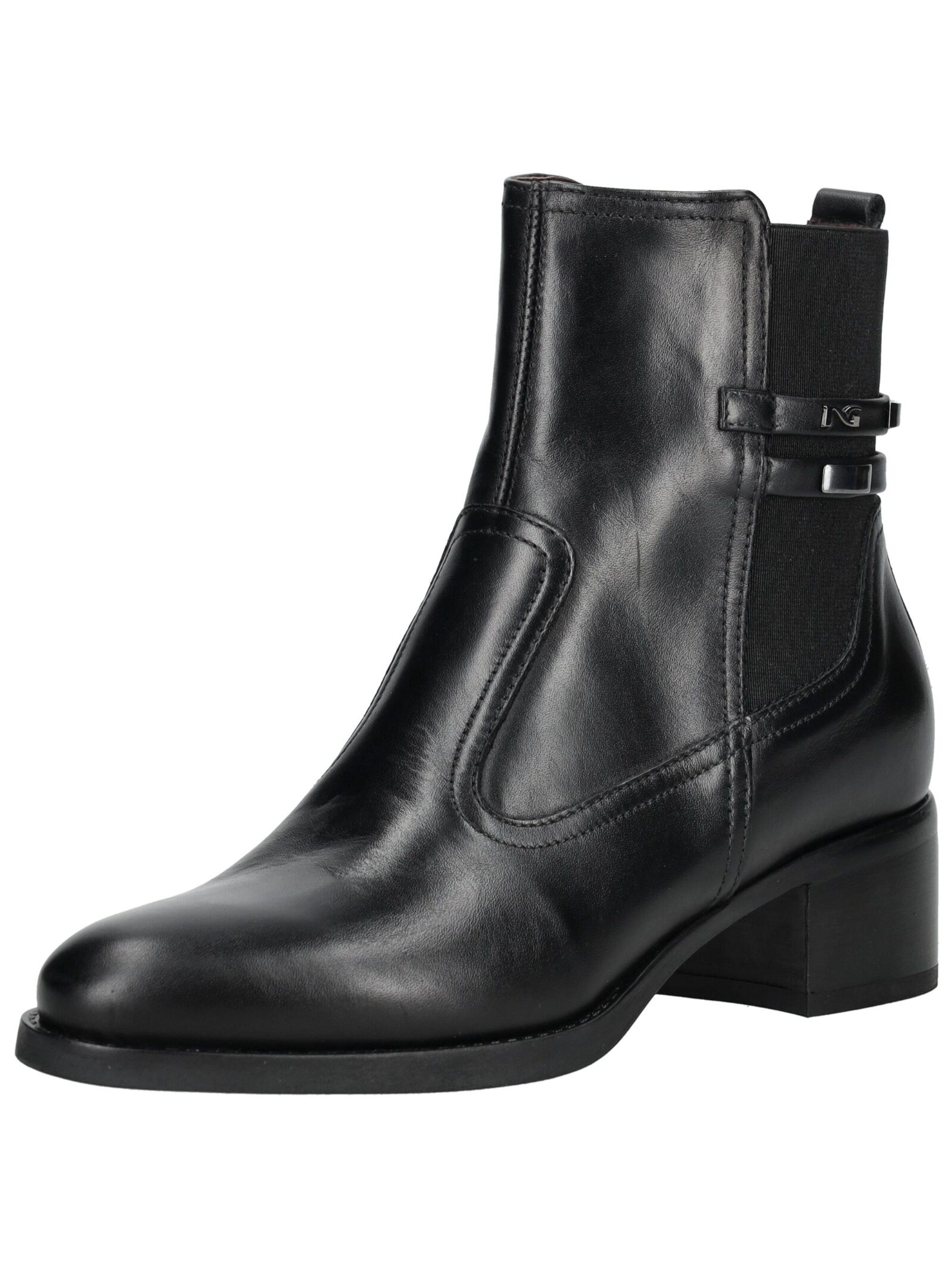 Bottines Nero Giardini en noir : devant