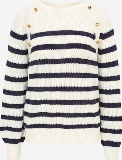 Wallis Petite Sweater in Ivory / Navy, Item view