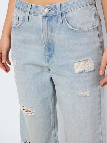 Noisy may Regular Jeans 'FRILLA' in Blauw