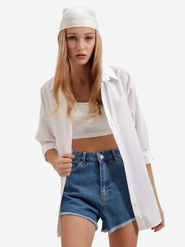 Camicia da donna di Bigdart in bianco