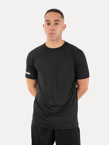 T-Shirt ' Davren ' Smilodox en noir : devant