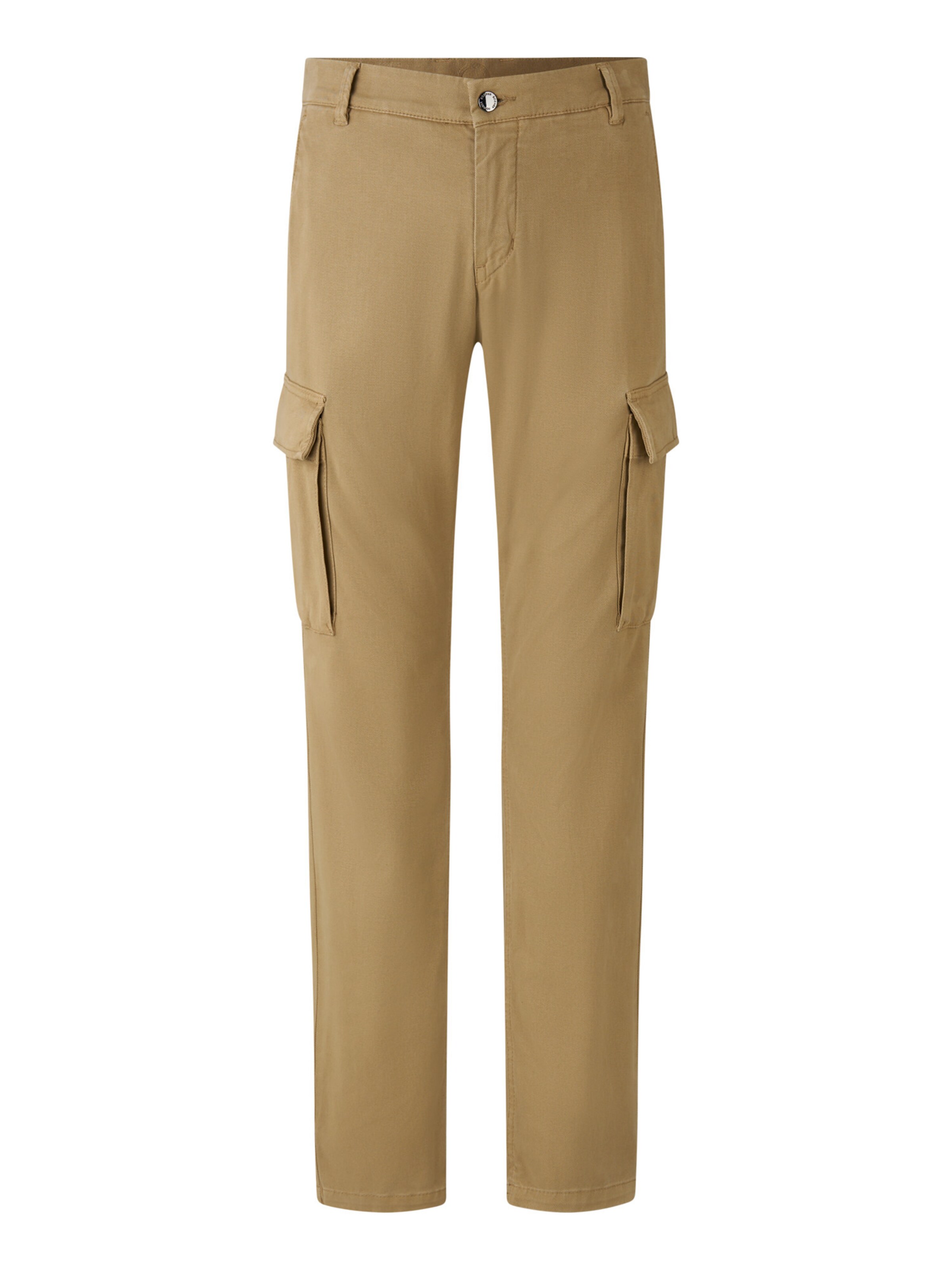 BOGNER Loosefit Cargohose 'Bruno' in Beige: Vorderseite