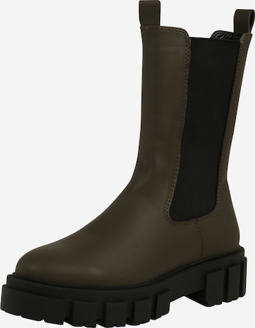 ABOUT YOU Chelsea Boots 'Ellen' in Green: front