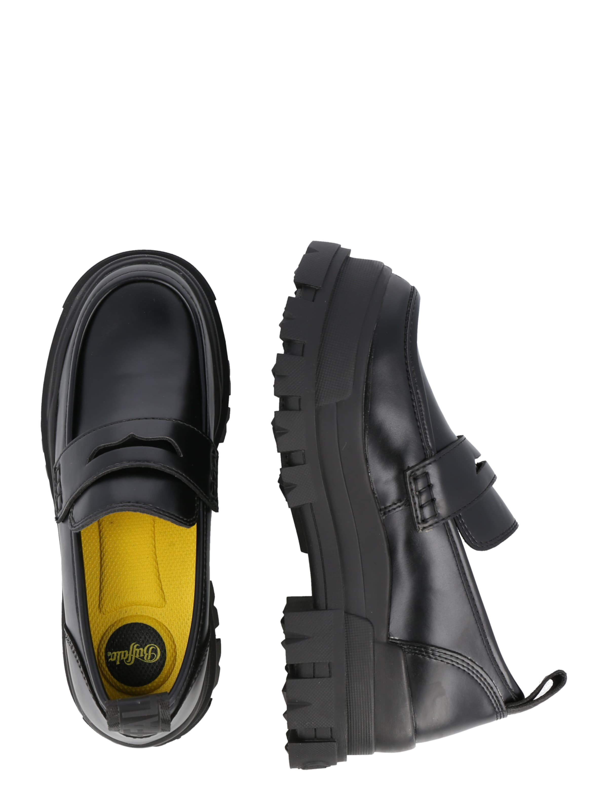 BUFFALO Instappers 'Aspha' in Zwart