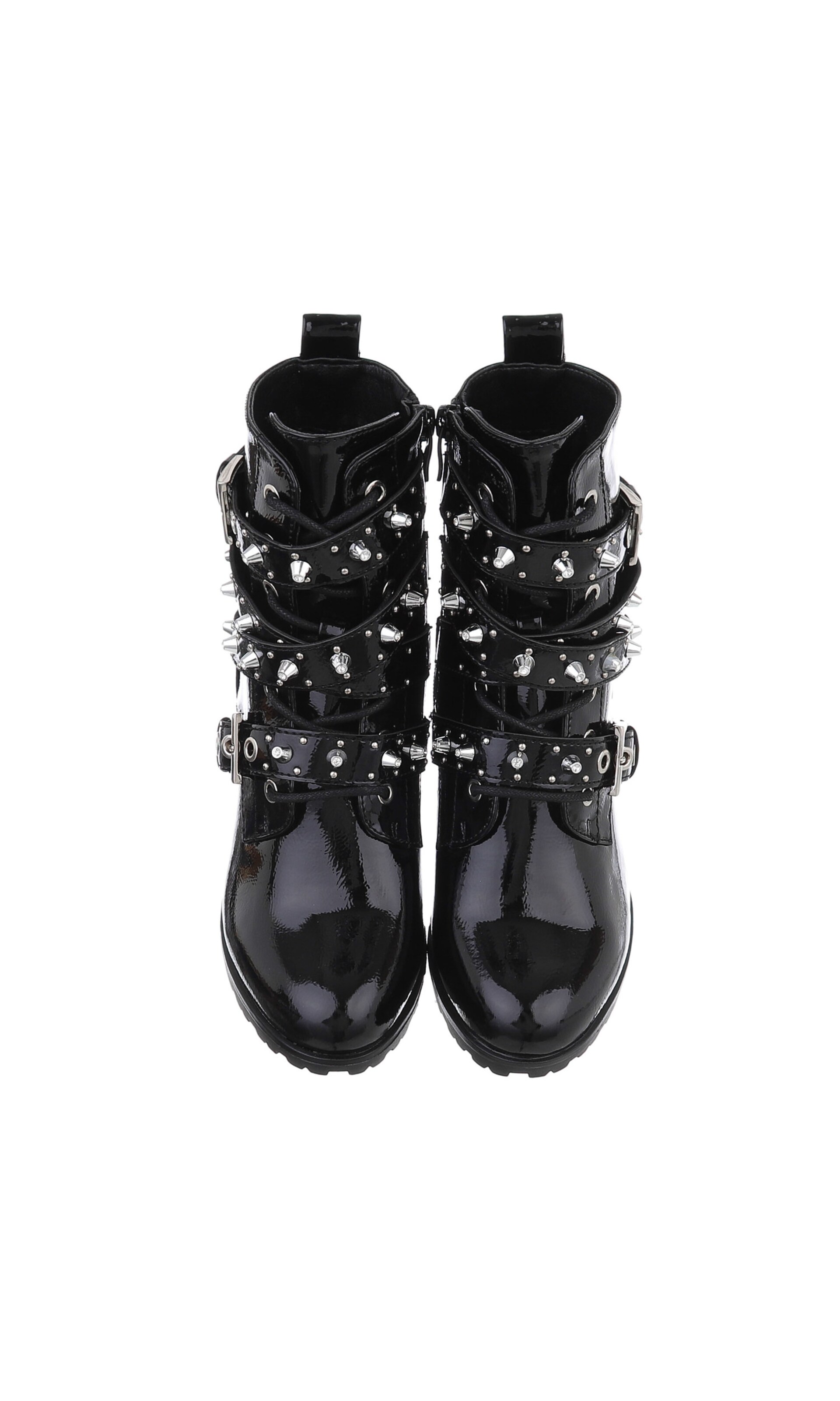 Ital-Design Stiefelette in Schwarz