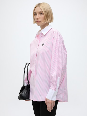 Karl Lagerfeld Blúz 'Ikon' - rózsaszín