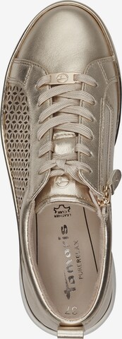 TAMARIS Sneaker in Gold