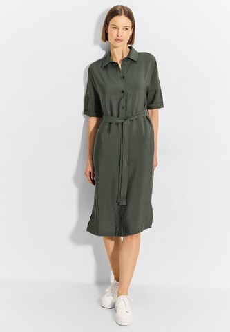 CECIL Shirt Dress in Green: front