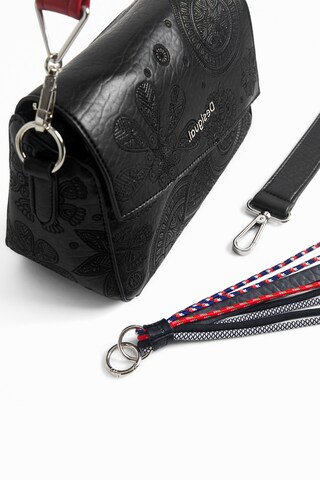 Desigual - Bolso de hombro 'Deja Vu' en negro