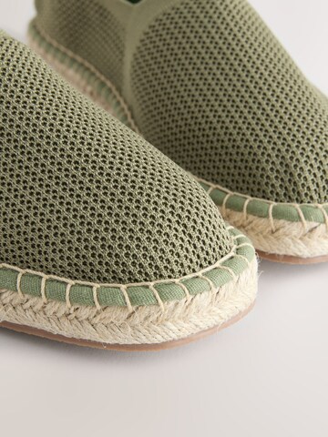 Espadrilles Next en vert
