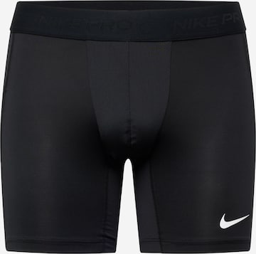 NIKESkinny Sportske hlače - crna boja: prednji dio