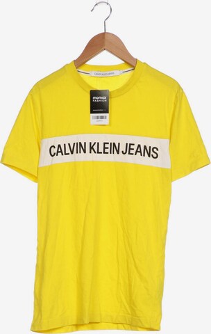 Calvin Klein Jeans Shirt in S in Yellow: front