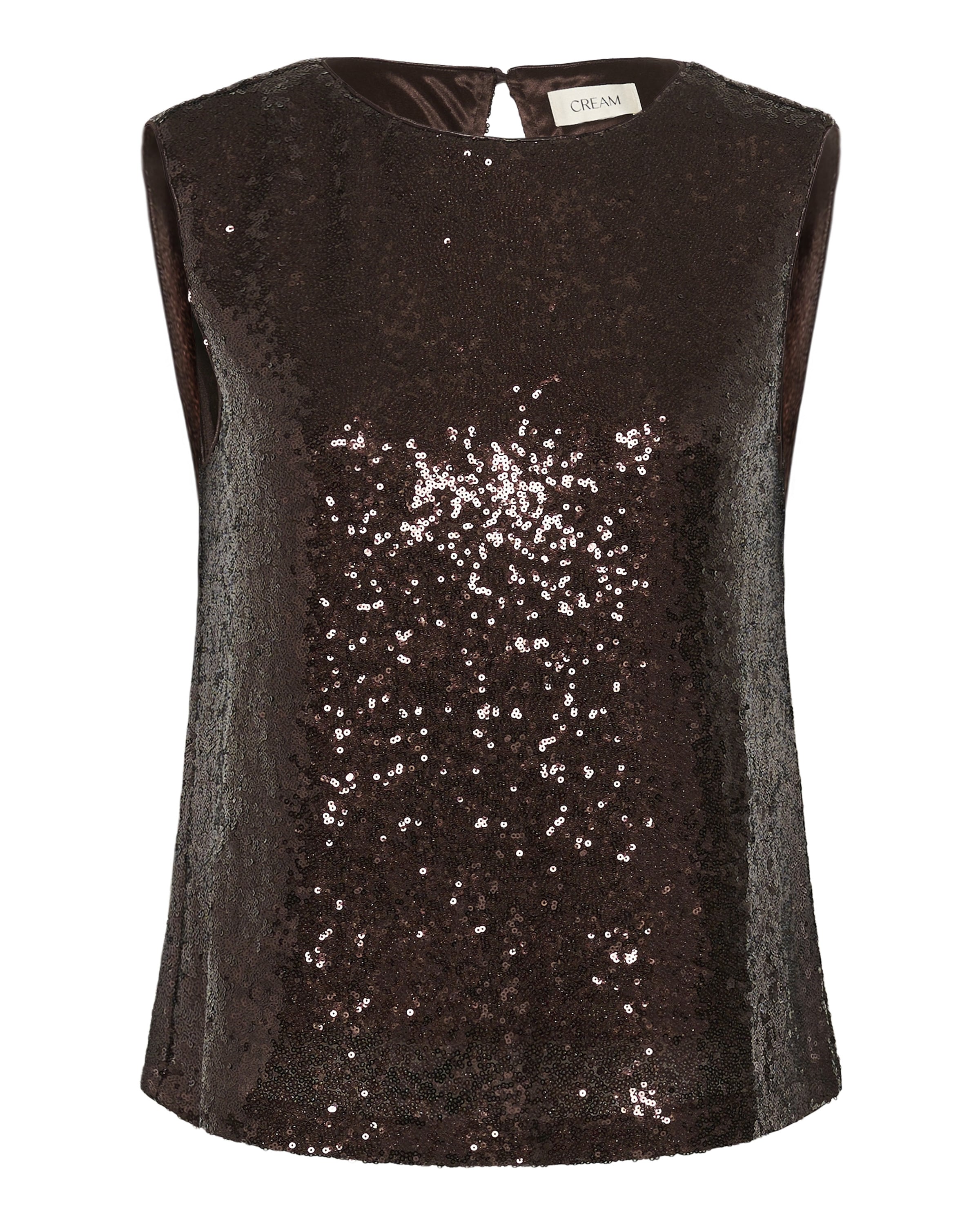 Cream Top 'CRYaas' - barna: elől