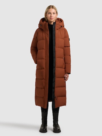 khujo Mantel 'Dote2' in Braun