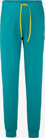 Boston Park Tapered Broek in Blauw: voorkant