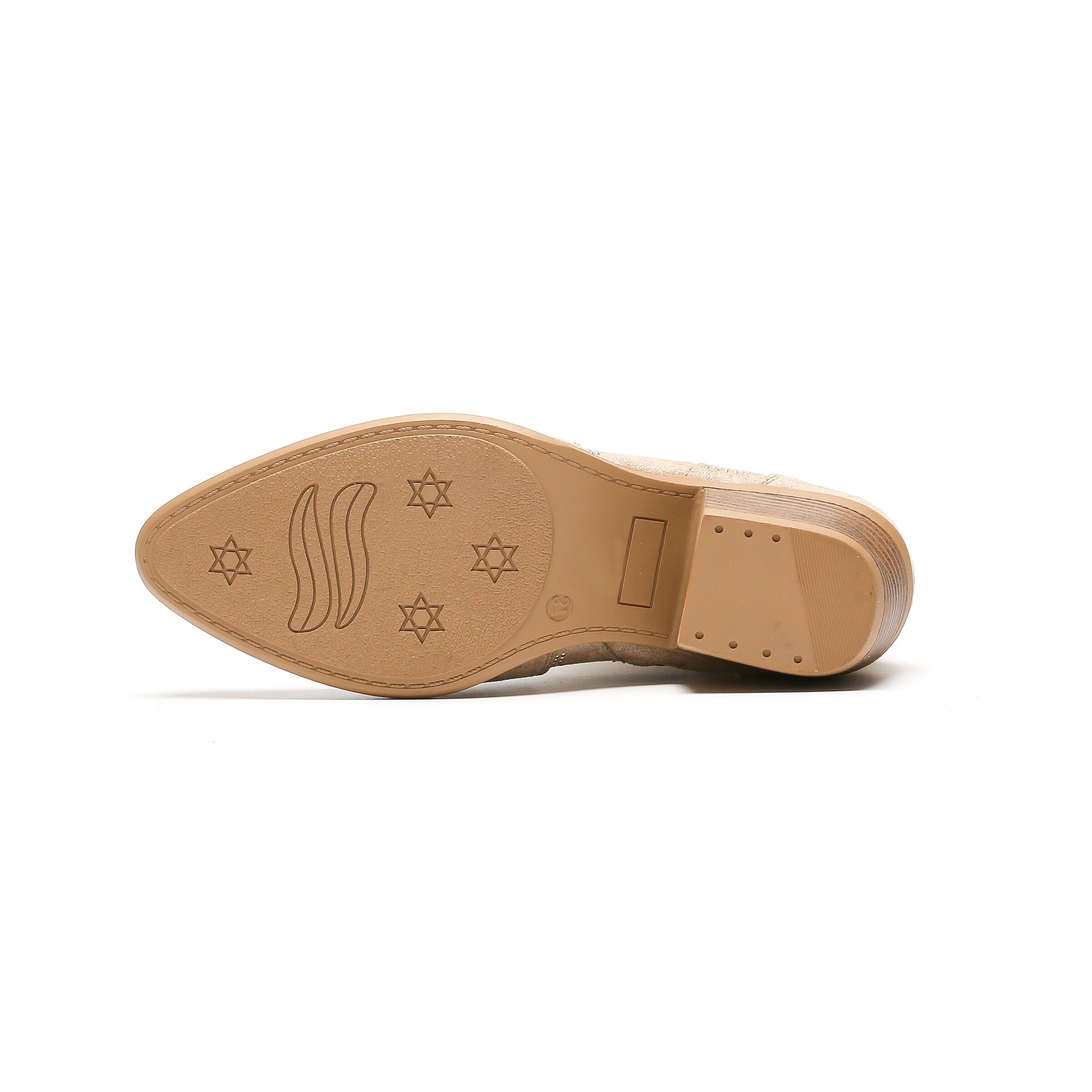 Bottes de cowboy Salinyang en beige