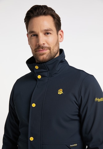 Schmuddelwedda Between-Season Jacket in Blue