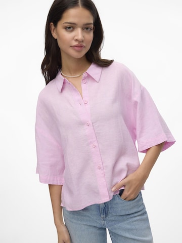 VERO MODA Blouse 'VMLinn' in Pink