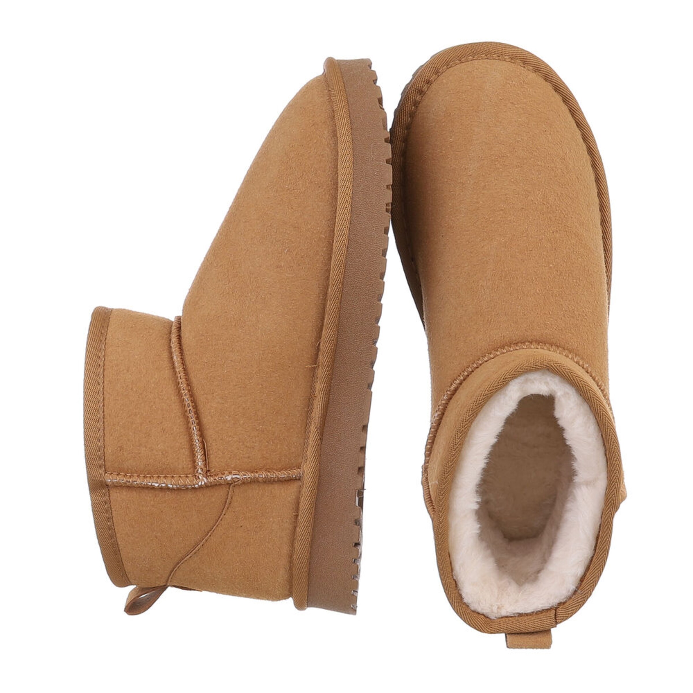 Ital-Design Ankle Boots in Beige