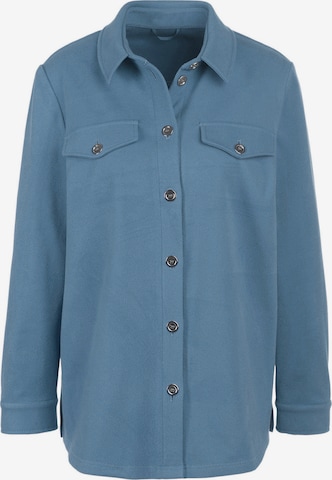 Goldner Übergangsjacke in Blau: Vorderseite