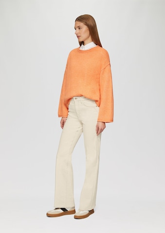 s.Oliver Flared Jeans 'Beverly' in Beige