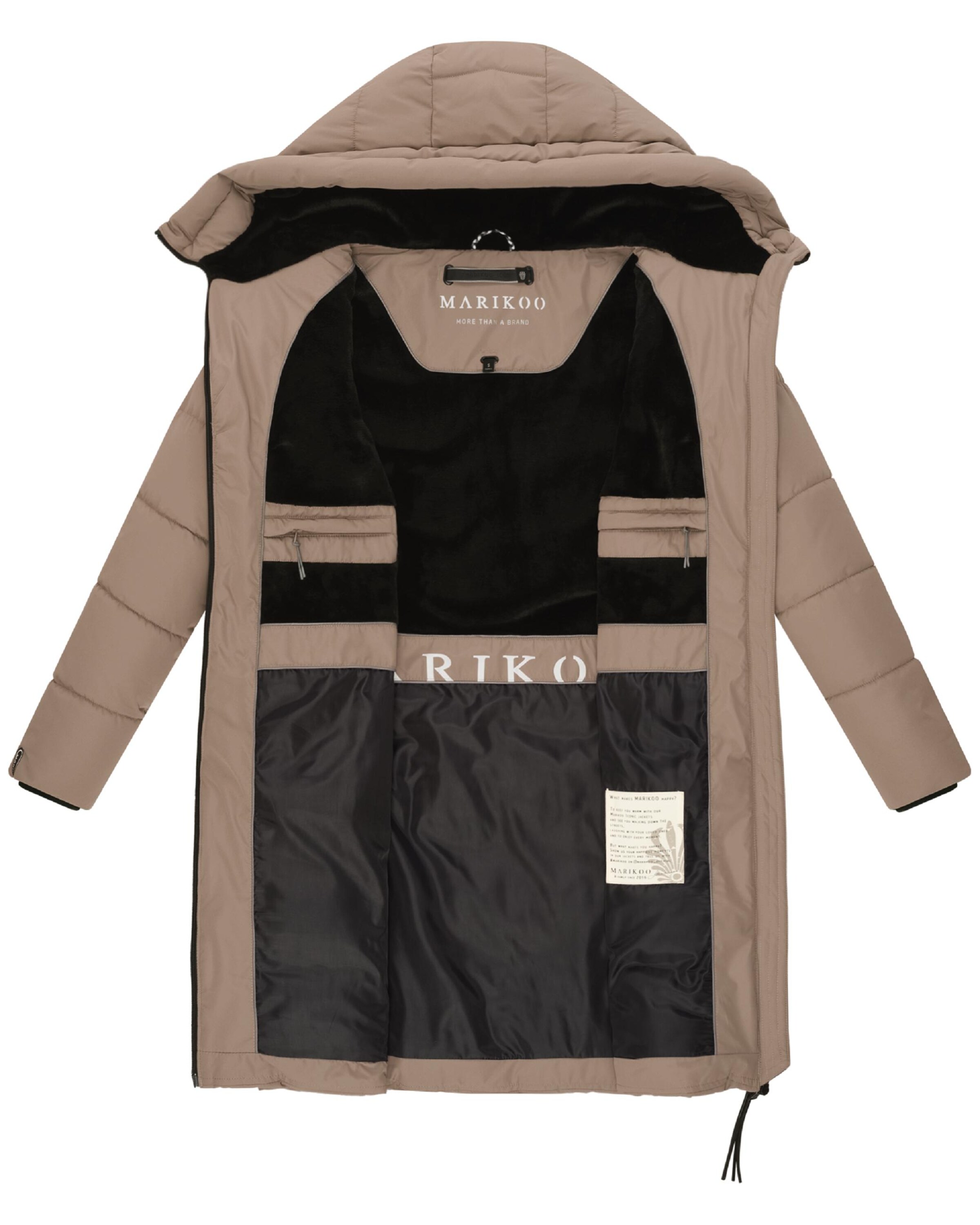 Cappotto invernale 'Natsukoo XVI' di MARIKOO in beige