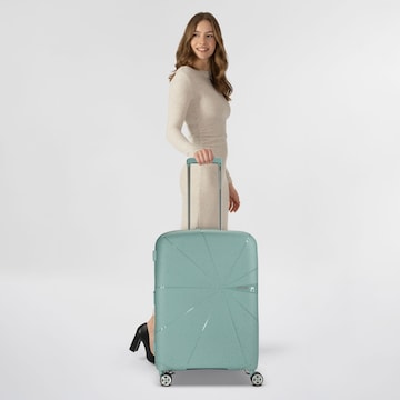 American Tourister Trolley 'Starvibe' in Grün