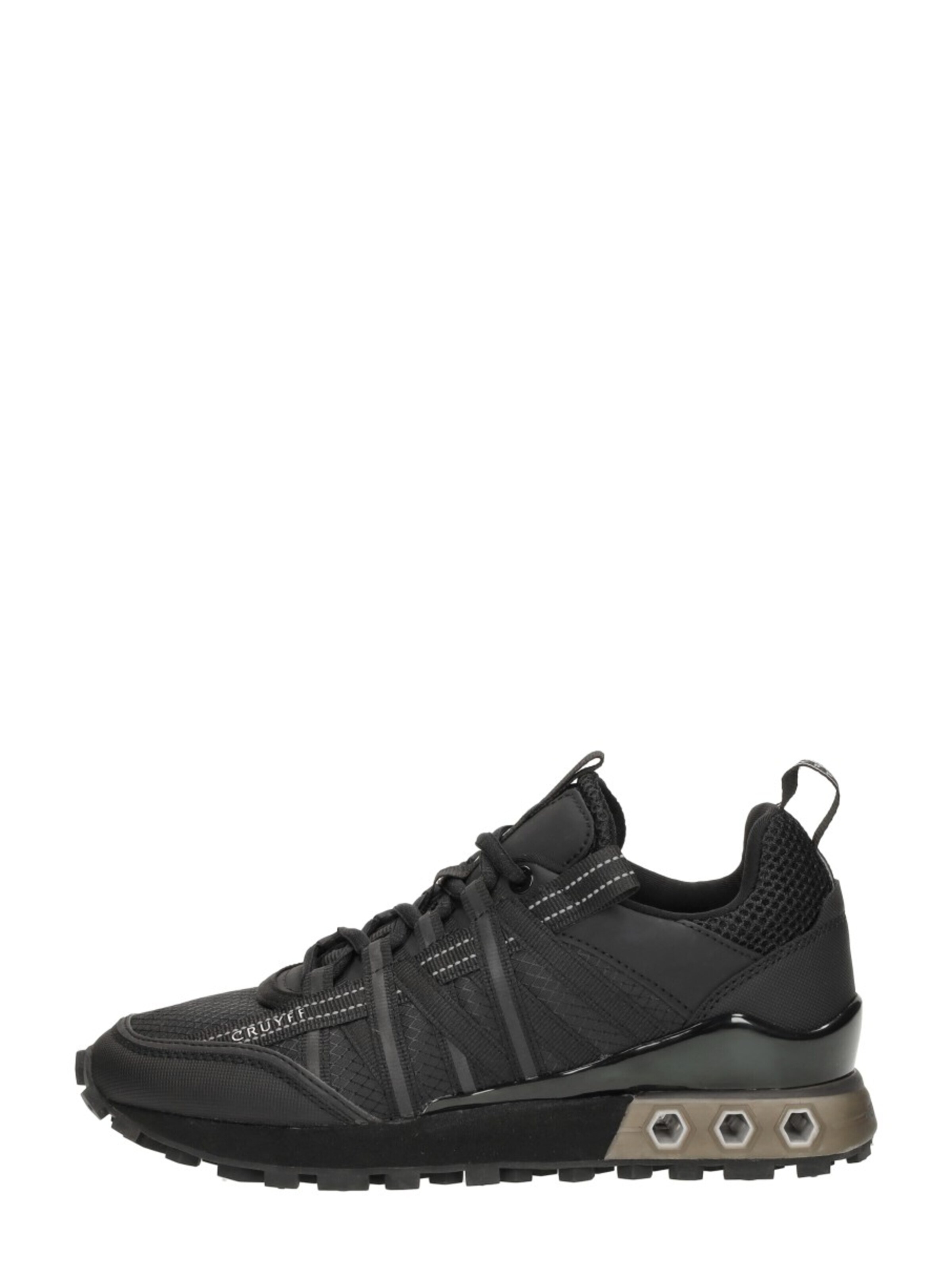 Cruyff Sneakers 'Fearia' in Zwart: voorkant