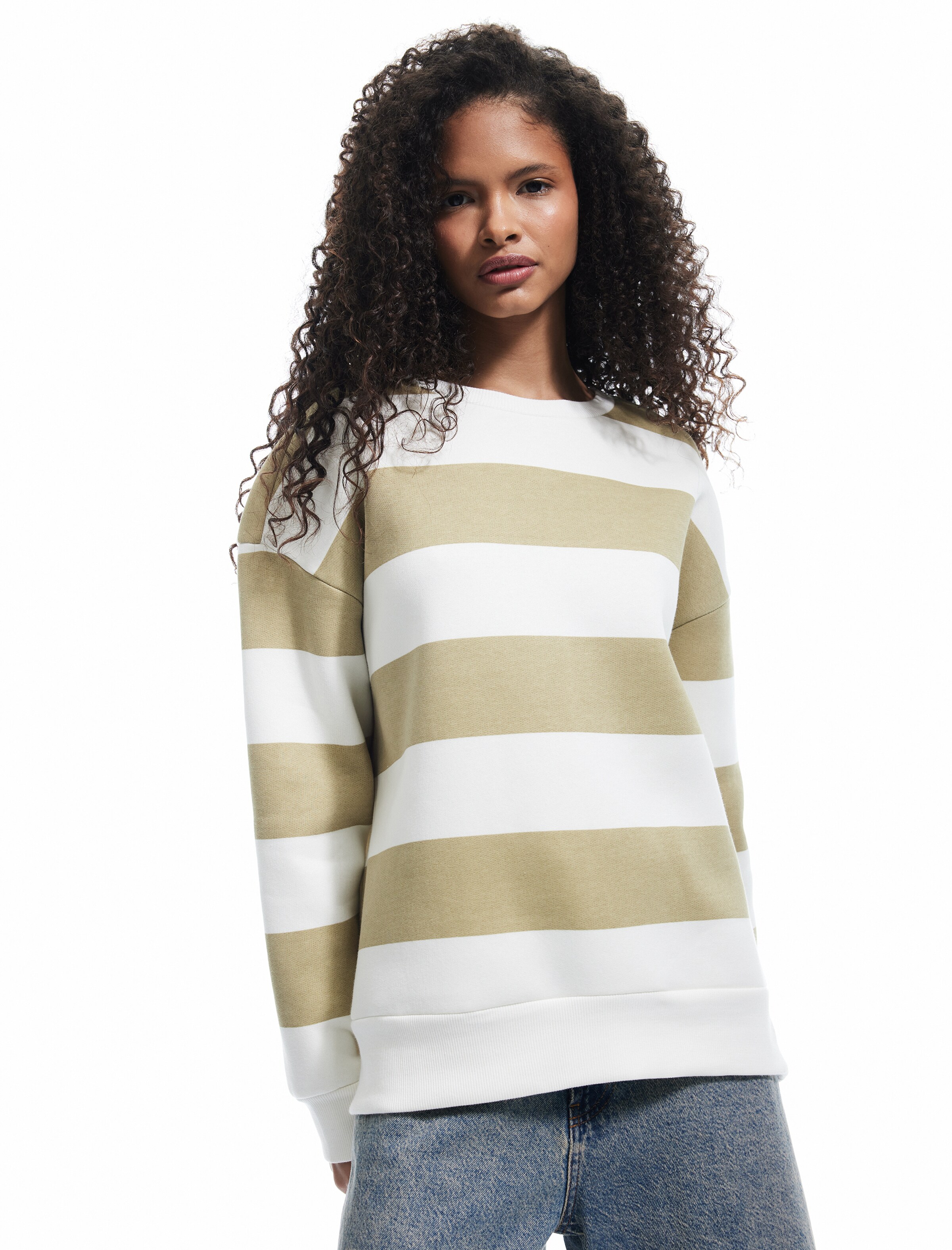 Koton Sweatshirt in Green: front