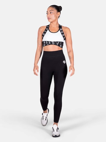MOROTAI Skinny Sporthose 'PREMIUM' in Schwarz
