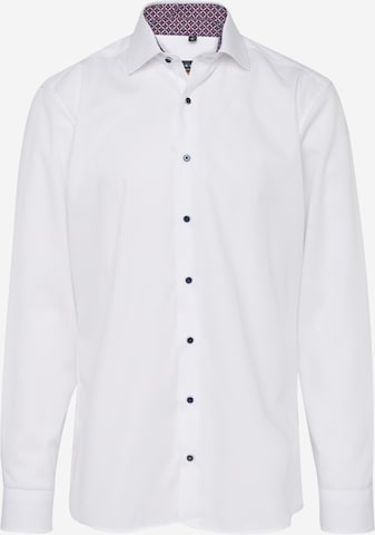 ETERNA Slim fit Business Shirt in White: front