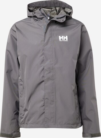 Veste outdoor 'SEVEN J' HELLY HANSEN en gris : devant