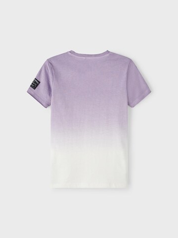 NAME IT Shirt 'JANDER' in Purple