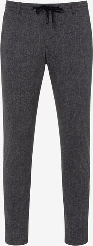 BENVENUTO Slim fit Pants 'Segesta' in Grey: front