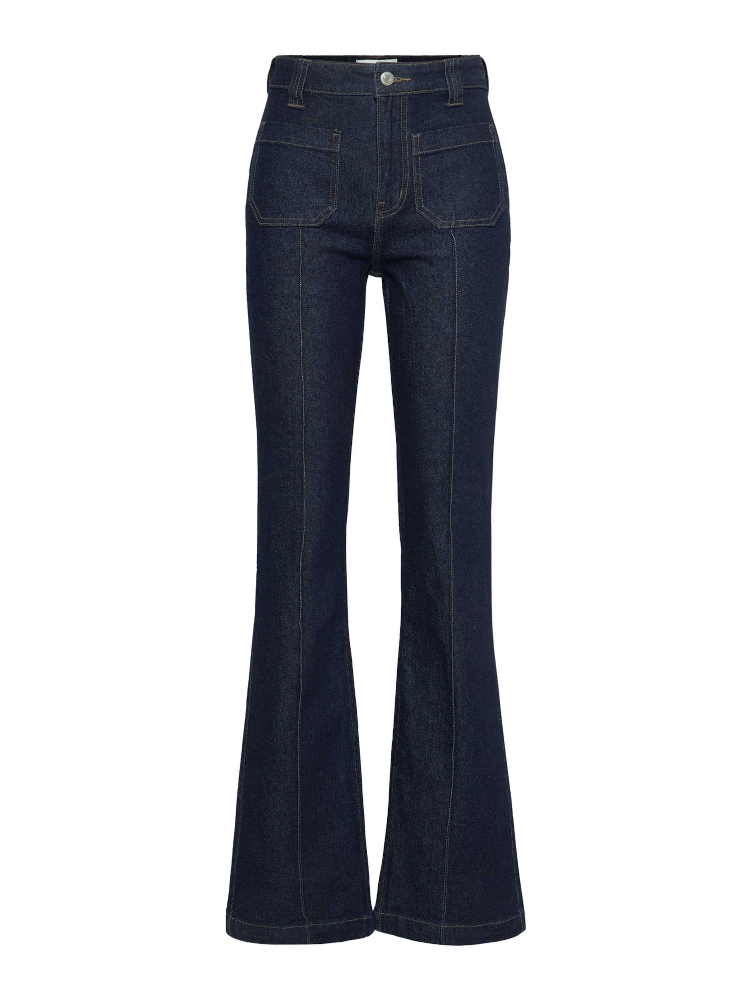 Only Tall Flared Jeans in Blue: front