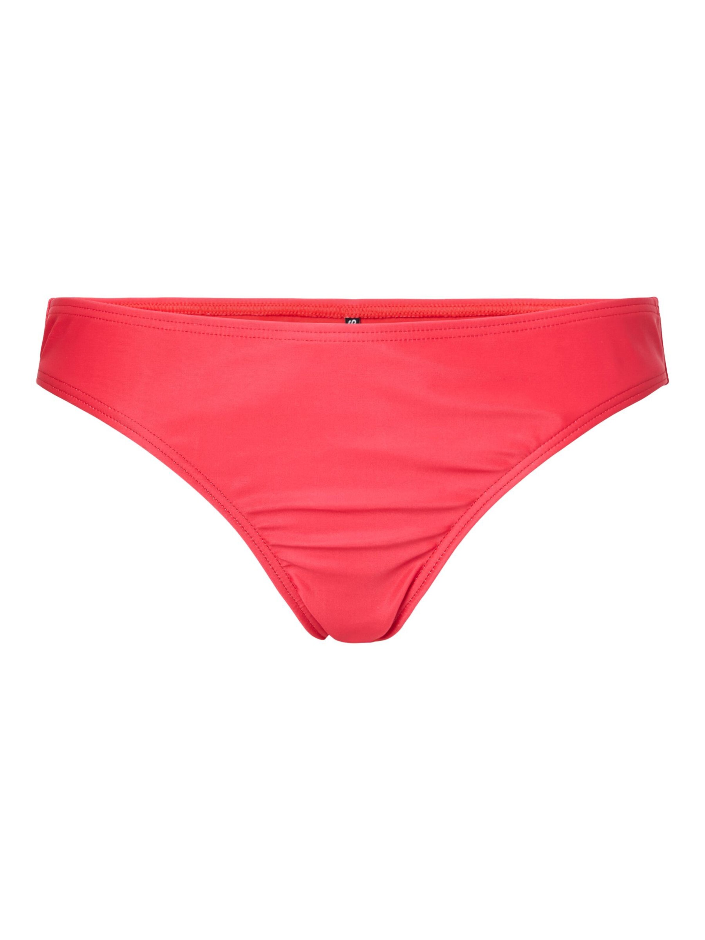 Bas de bikini 'PCBaomi' PIECES en rouge : devant