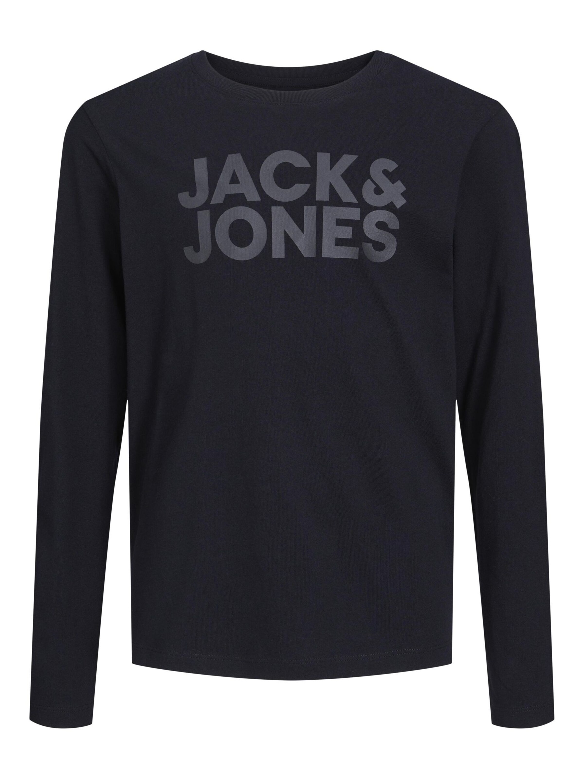 JACK & JONES Shirt in Zwart: voorkant
