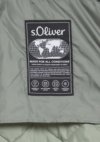 s.Oliver Jacke in Grün: Vorderseite