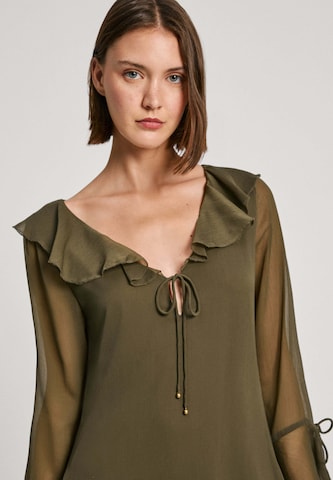 Pepe Jeans Dress 'RESPECT' in Green