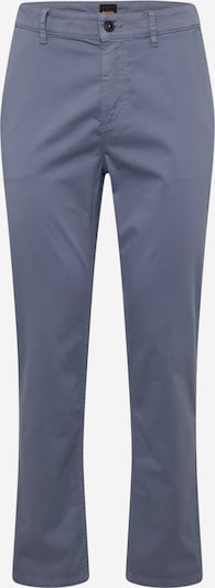 BOSS Pantalon chino en bleu marine / bleu fumé / rouge / blanc cassé, Vue avec produit