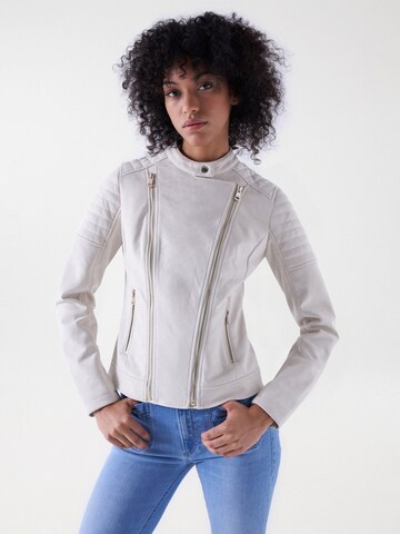Veste mi-saison 'Biker' Salsa Jeans en bleu : devant