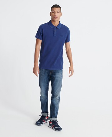 Superdry Tapered Shirt in Blue