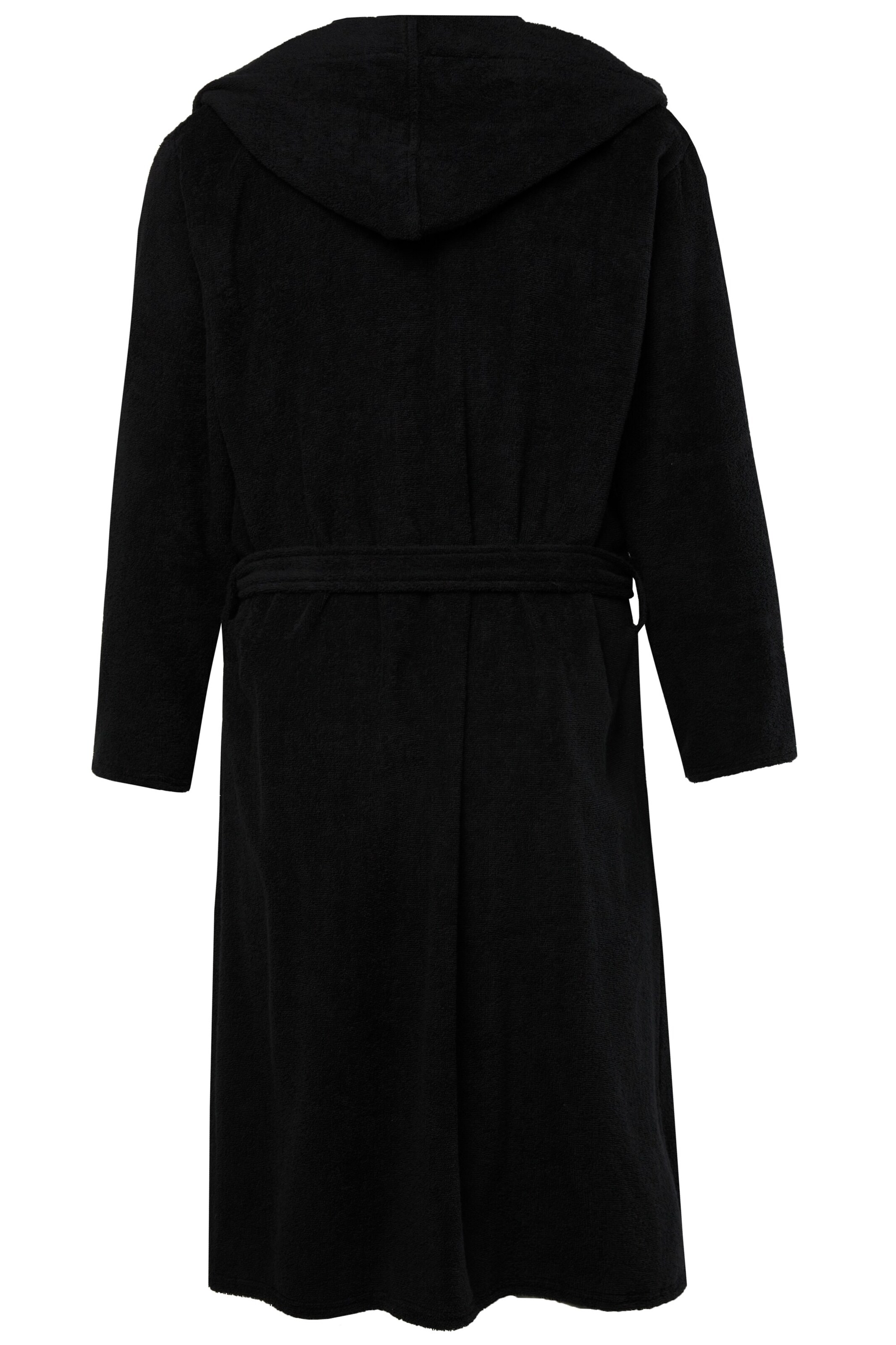 JP1880 Long Bathrobe in Black